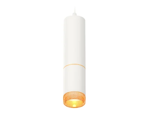 Светильник подвесной Techno spot XP6312020 Ambrella light белый 1 лампа, основание белое в стиле хай-тек современный трубочки