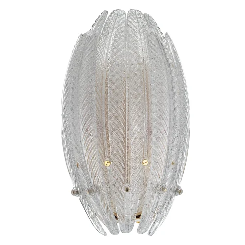 Бра Deltoro CL327320 Citilux прозрачный на 2 лампы, основание золотое в стиле современный флористика арт-деко фото 2 Бра Deltoro CL327320 Citilux прозрачный на 2 лампы, основание золотое в стиле современный флористика арт-деко фото 2