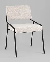 Стул Теллинг шенилл серо-бежевый УТ000041943 Stool Group, /, ножки//, размеры - *****