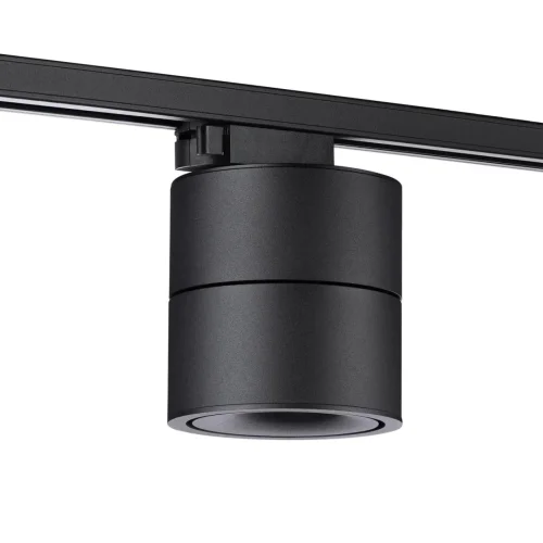 Трековый светильник однофазный LED Groda 358777 Novotech чёрный для шинопроводов серии Groda чёрный фото 6