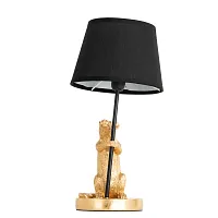 Настольная лампа Chloe A4420LT-1GO Arte Lamp чёрная 1 лампа, основание золотое полимер в стиле современный 