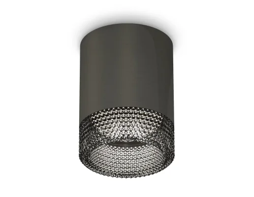 Светильник накладной Techno spot XS6303003 Ambrella light чёрный 1 лампа, основание чёрное в стиле современный круглый