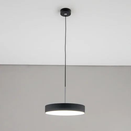 Светильник подвесной LED Тао CL712S242N Citilux чёрный 1 лампа, основание чёрное в стиле современный 