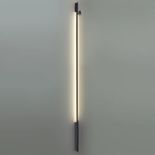 Элемент для инсталляции Fino Xs 7155/150S Odeon Light чёрный на 2 лампы, основание чёрное в стиле хай-тек фото 3 Элемент для инсталляции Fino Xs 7155/150S Odeon Light чёрный на 2 лампы, основание чёрное в стиле хай-тек фото 3