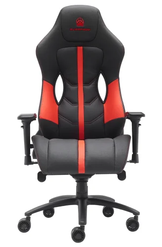 Геймерское кресло Jaguar Экокожа Красный EP Jaguar PU Red/Black Everprof, красный/экокожа, ножки//, размеры - 1290*1370***720* фото 2