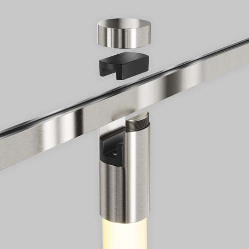 Трековый светильник LED Magnetic trаck system Flarity TR154-1-27W3K-PT Maytoni белый для шинопроводов серии Magnetic trаck system Flarity платина фото 5 Трековый светильник LED Magnetic trаck system Flarity TR154-1-27W3K-PT Maytoni белый для шинопроводов серии Magnetic trаck system Flarity платина фото 5