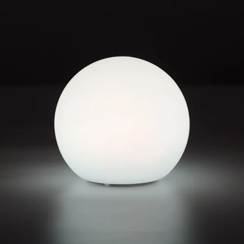 Настольная лампа LED с пультом Арлон 812030901 DeMarkt белая 1 лампа, основание белое полимер в стиле современный с пультом фото 2