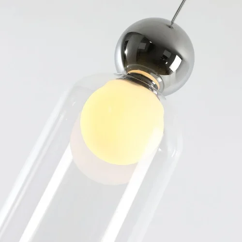 Светильник подвесной Alliance 2731-1P Favourite прозрачный 1 лампа, основание хром в стиле современный  фото 3
