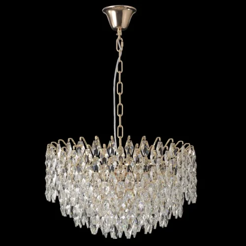 Люстра подвесная HEDONIST SP12 Crystal Lux золотая на 12 ламп, основание золотое в стиле классический фото 5 Люстра подвесная HEDONIST SP12 Crystal Lux золотая на 12 ламп, основание золотое в стиле классический фото 5