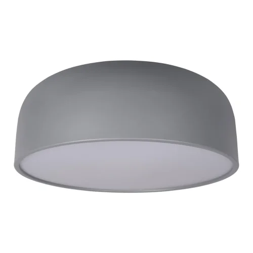 Светильник потолочный LED Axel 10201/480 Grey LOFT IT белый серый 1 лампа, основание серое в стиле современный тарелка