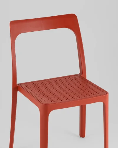 Стул Marty, пластиковый, красный УТ000039191 Stool Group, /, ножки/пластик/красный, размеры - *767***505*500 фото 7
