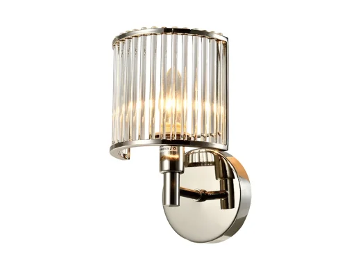 Бра 12501/A Newport прозрачный на 1 лампа, основание никель в стиле американский современный классический 