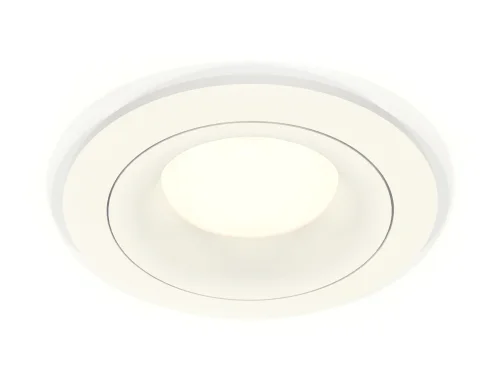 Светильник точечный XC7621001 Ambrella light белый 1 лампа, основание белое в стиле хай-тек современный 