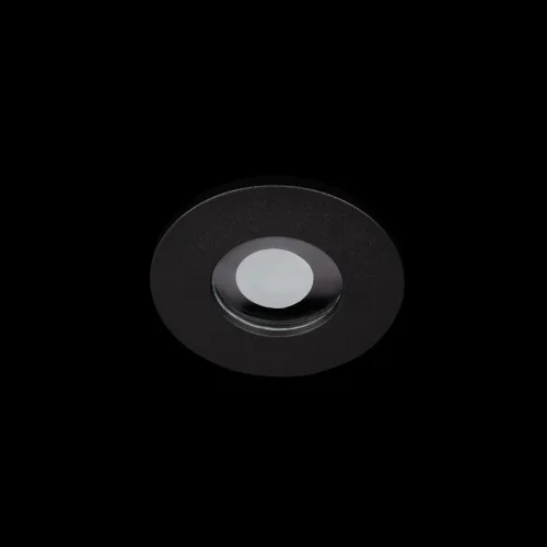 Светильник точечный Chip 10338/B Black LOFT IT чёрный 1 лампа, основание чёрное в стиле современный хай-тек круглый фото 2
