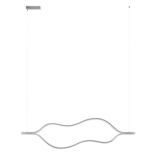Светильник подвесной LED Tape Light 10403/1200 SN LOFT IT никель на 1 лампу, основание никель в стиле современный минимализм 