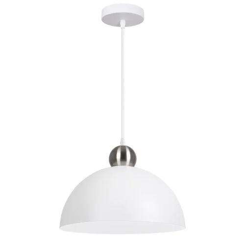 Светильник подвесной Recinto A7053SP-1WH Arte Lamp белый на 1 лампу, основание белое в стиле лофт современный 