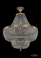 Люстра потолочная хрустальная 19091/H1/55IV Pa C1 Bohemia Ivele Crystal прозрачная на 12 ламп, основание латунь в стиле классический sp