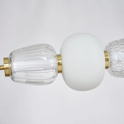 Светильник подвесной LED Bella 4057-3P Favourite белый 1 лампа, основание золотое в стиле современный  фото 6