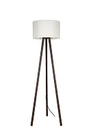 Торшер Sarah TL1618S-01WA Toplight на треноге бежевый 1 лампа, основание коричневое в стиле современный

