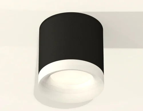 Светильник накладной Techno spot XS7402034 Ambrella light чёрный 1 лампа, основание чёрное в стиле современный хай-тек круглый фото 2