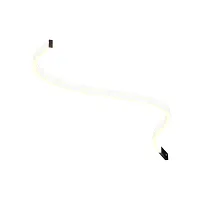 Трековый светильник Flex 2700К 8Вт 1м Magnetic track system Levity TR186-1-8W2.7K-B Maytoni белый для шинопроводов серии Magnetic track system Levity чёрный