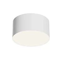 Светильник накладной LED Zon C032CL-12W4K-RD-W Maytoni белый на 1 лампу, основание белое в стиле современный 