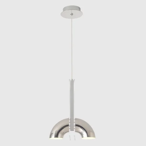 Светильник подвесной ЛЕД ELEMENT SP12W LED CHROME Crystal Lux белый на 1 лампу, основание хром в стиле лофт фото 3 Светильник подвесной ЛЕД ELEMENT SP12W LED CHROME Crystal Lux белый на 1 лампу, основание хром в стиле лофт фото 3