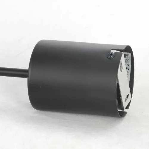 Люстра на штанге Duncan GRLSP-8252 Lussole без плафона на 8 ламп, основание чёрное в стиле современный  фото 8