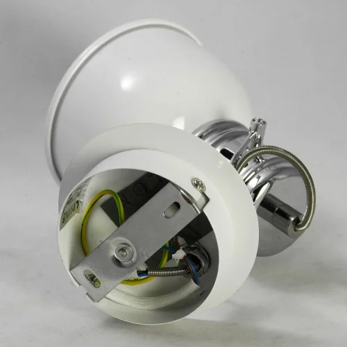 Спот с 1 лампой Carrizo GRLSP-9955 Lussole белый E14 в стиле современный  фото 4