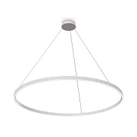 Светильник подвесной LED Rim MOD058PL-L65WK Maytoni белый 1 лампа, основание белое в стиле современный хай-тек минимализм кольца