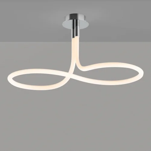 Светильник потолочный LED Line 6601 Mantra белый 1 лампа, основание серое никель в стиле современный  фото 2