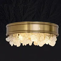 Настенный светильник VERONA WALL A L35 209170-23 ImperiumLoft прозрачный на 3 лампы, основание латунь в стиле современный 