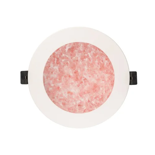 Светильник точечный LED Стаут 702011801 DeMarkt белый розовый 1 лампа, основание белое в стиле современный 