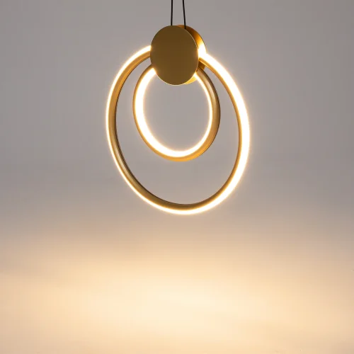 Светильник подвесной LED Link MOD357PL-L14BS3K Maytoni латунь на 1 лампу, основание латунь в стиле современный минимализм арт-деко фото 11
