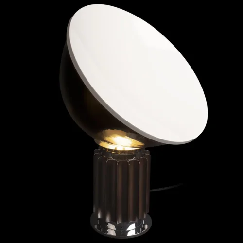 Настольная лампа Taccia 10294/S Brown LOFT IT прозрачная 1 лампа, основание бронзовое хром металл в стиле   фото 4