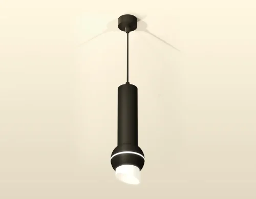 Светильник подвесной Techno spot XP11020012 Ambrella light чёрный 1 лампа, основание чёрное в стиле хай-тек современный  фото 2