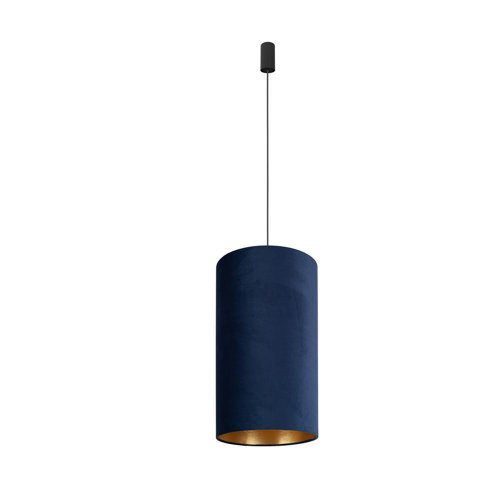 Светильник подвесной Barrel L 8446-NW Nowodvorski синий 1 лампа, основание чёрное в стиле современный 
