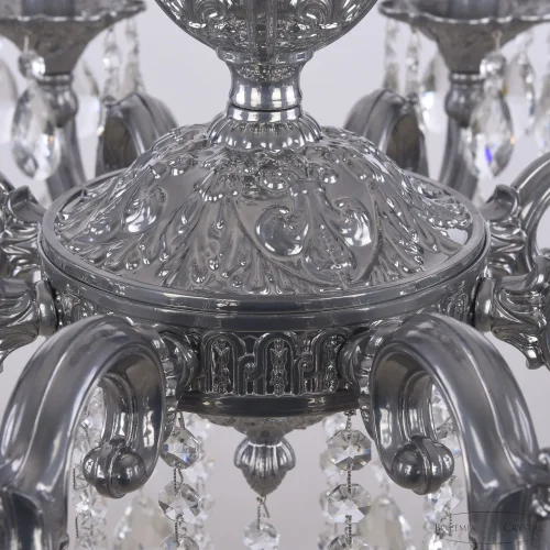 Люстра подвесная AL78101/8/210 B CG Bohemia Ivele Crystal без плафона на 8 ламп, основание никель в стиле классика sp фото 2