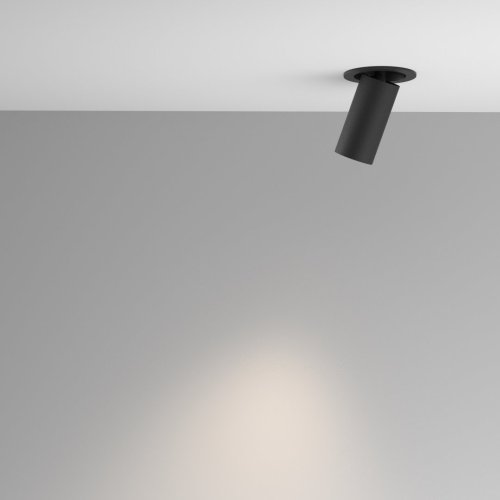 Светильник точечный Artisan C081CL-01-GU10-B Maytoni чёрный 1 , основание чёрное в стиле современный хай-тек трубочки фото 4