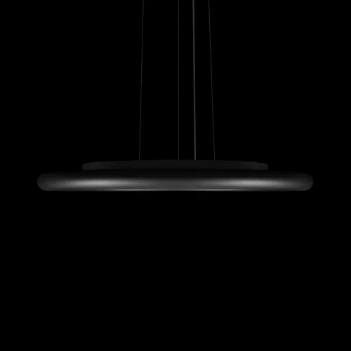 Светильник подвесной LED Sweety 10454/500P Black LOFT IT белый на 1 лампу, основание чёрное в стиле современный хай-тек круглый фото 6