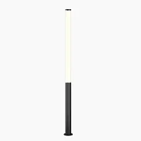 Парковый светильник LED Ster O467FL-L100B3K Maytoni уличный IP чёрный на 1 лампу, плафон белый в стиле современный хай-тек LED