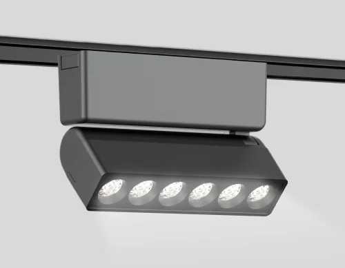 Светильник трековый магнитный LED Magnetic Ultra Slim GV1469 Ambrella light чёрный для шинопроводов серии Magnetic Ultra Slim чёрный фото 3