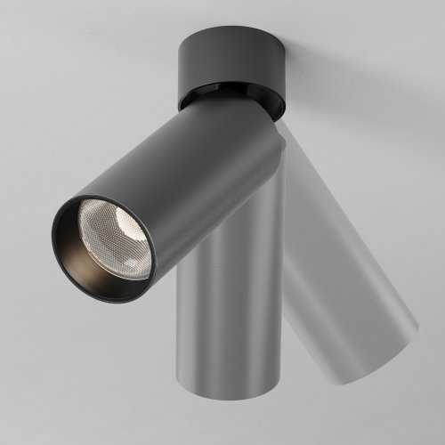 Светильник накладной LED Focus Led C055CL-L12W3K-SS-B Maytoni чёрный на 1 лампу, основание чёрное в стиле современный хай-тек трубочки фото 8 Светильник накладной LED Focus Led C055CL-L12W3K-SS-B Maytoni чёрный на 1 лампу, основание чёрное в стиле современный хай-тек трубочки фото 8