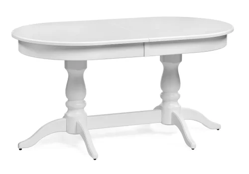 Деревянный стол Красидиано 150 белый 515965 Woodville столешница белая из мдф шпон