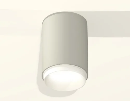 Светильник накладной Techno spot XS6314020 Ambrella light серый 1 лампа, основание серое в стиле современный круглый фото 3
