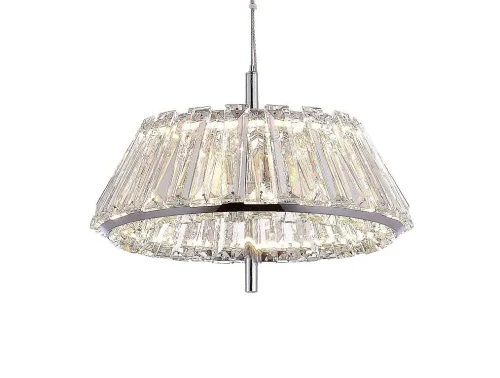 Светильник подвесной LED 8444/S chrome Newport прозрачный 1 лампа, основание хром в стиле американский современный классический  фото 2