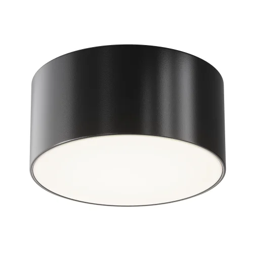 Накладной светильник уличный LED Zon IP O430CL-L15B4K Maytoni уличный IP65 чёрный на 1 лампу, плафон чёрный в стиле современный хай-тек LED