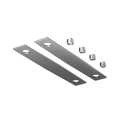Коннектор прямой для встраиваемого шинопровода, 2 шт. Magnetic track system Levity TRA184C-12S Maytoni серебряный в стиле современный хай-тек для светильников серии Magnetic track system Levity встраиваемый levity магнитная