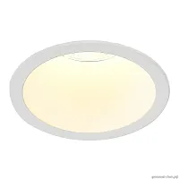 Светильник точечный LED ST754 ST754.538.07 ST-Luce белый 1 лампа, основание белое в стиле хай-тек круглый