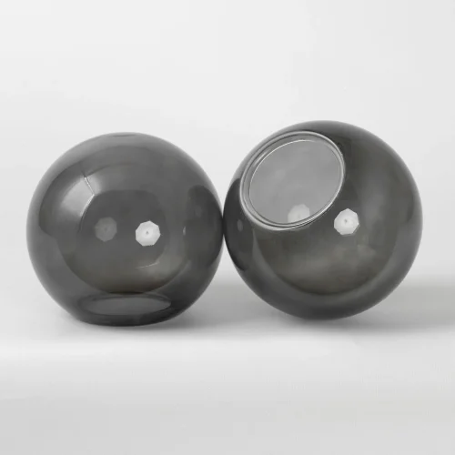 Люстра подвесная LSP-8892 Lussole чёрная на 8 ламп, основание чёрное в стиле современный шар фото 2